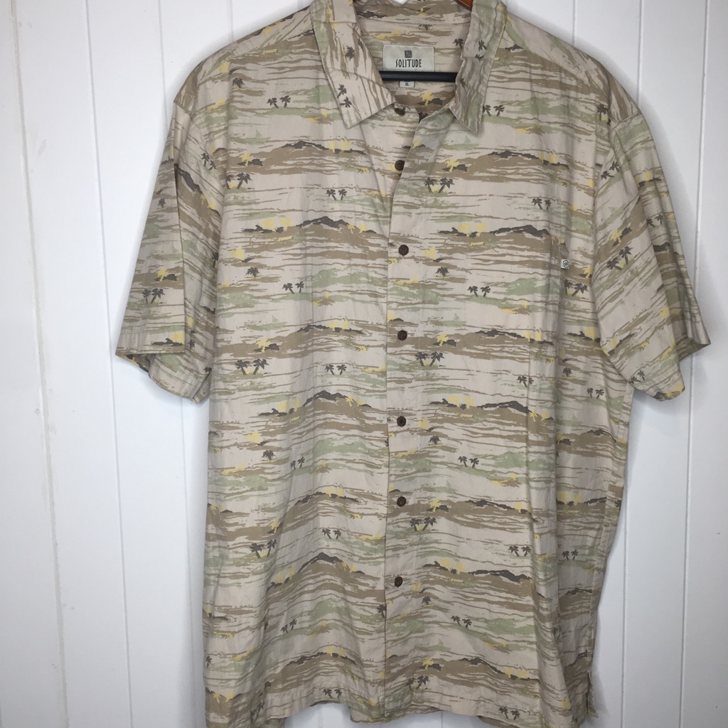 Solitude Button Down Tshirt